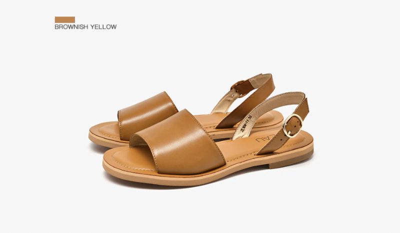 Manu Sandalen - Bruingeel