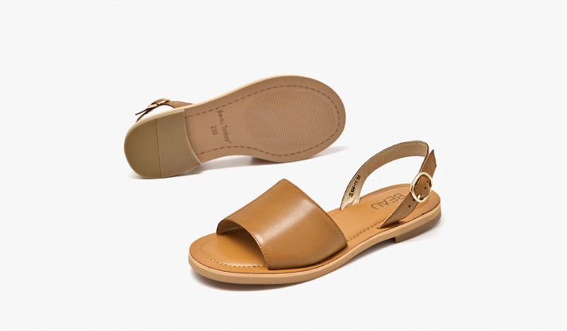 Manu Sandalen - Bruingeel