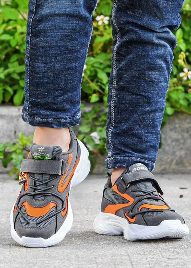 Manuel Jongens Hardloopschoenen - Grijs