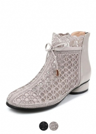 Manuela Dames Strass Lente Enkel Laarzen