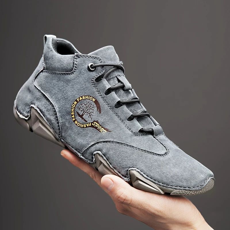 Manuele Heren Outdoor Sneaker - Beige