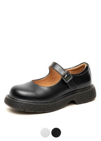 Mara Dames Casual Leren Platform Schoenen