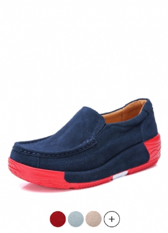 Marbella Dames Platform Slip-on
