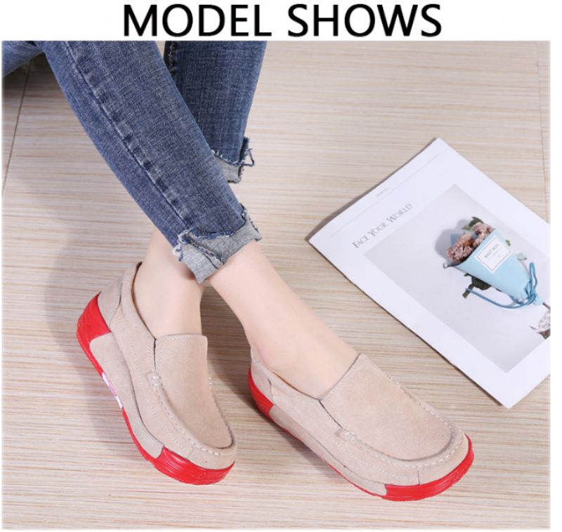 Marbella Platform Slip-on Schoenen Voor Dames Zwarte - Zwart