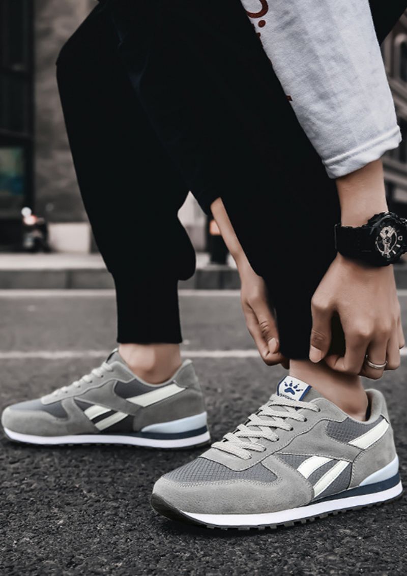 Marcano Unisex Ademende Hardloopschoenen - Grijs