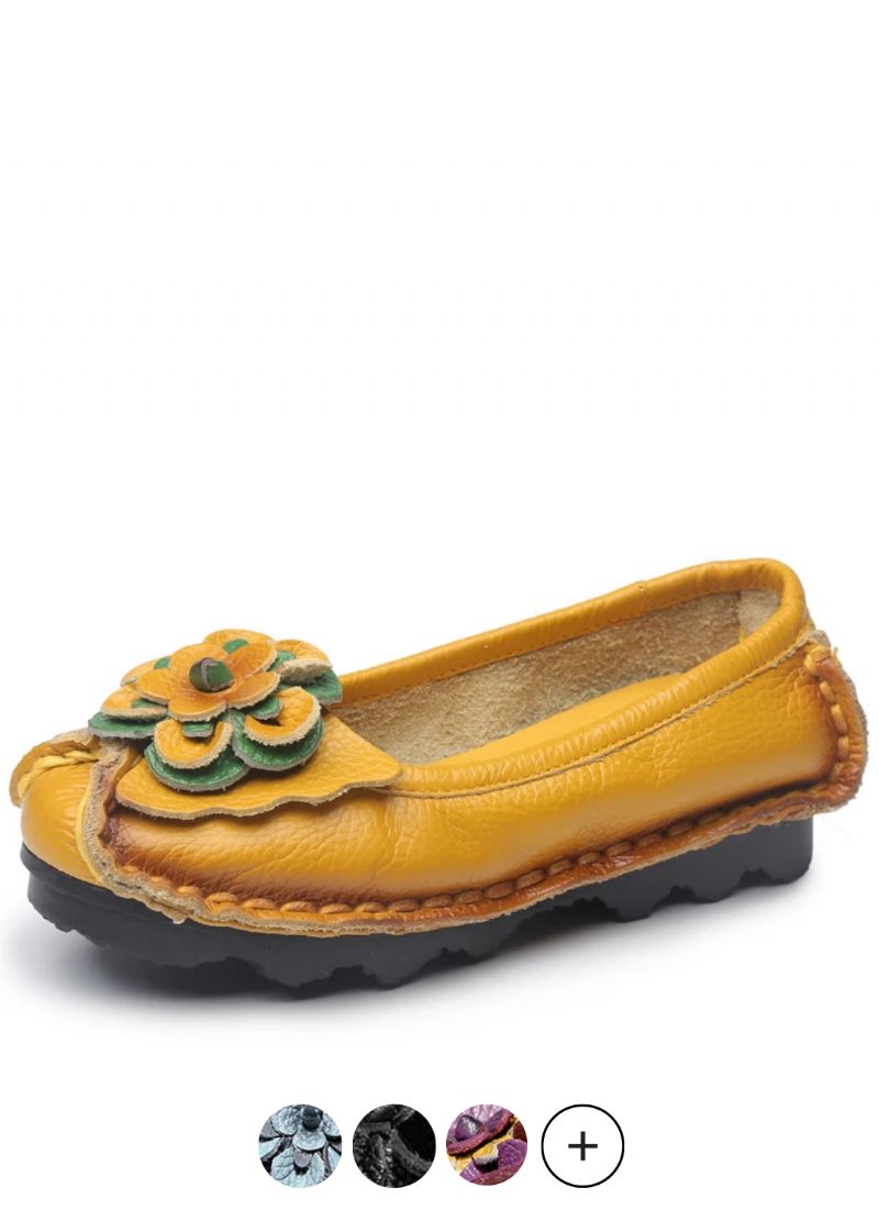Marcela Damesleren Platte Schoenen