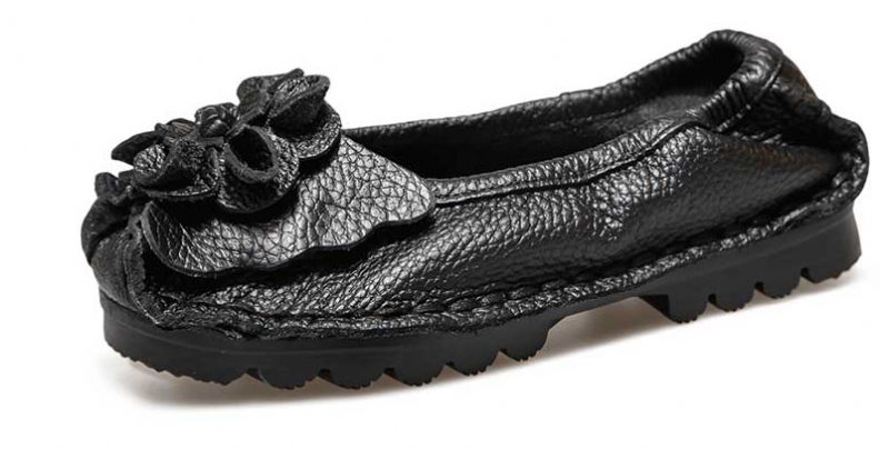 Marcela Damesleren Platte Schoenen - Geel