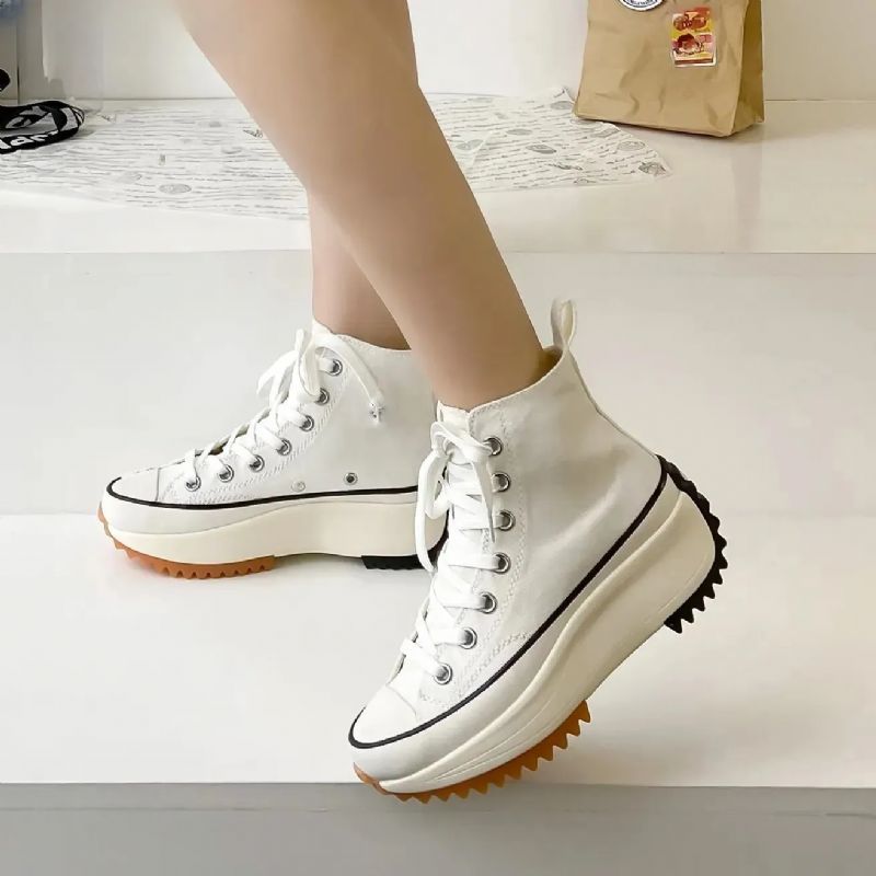 Marcia Dames Platform Sneaker - Zwart