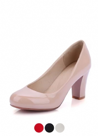Marcia Dames Ronde Neus Patent Pump