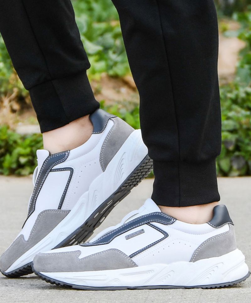 Marco Heren Fashion Sneaker - Koffie
