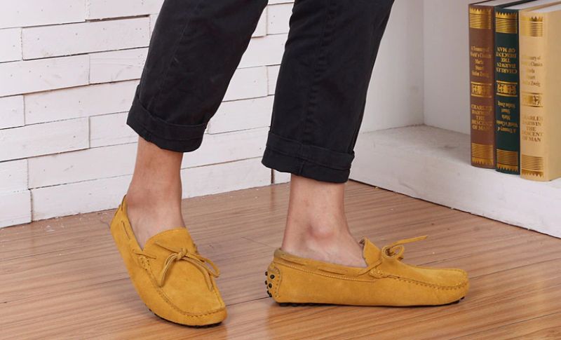 Marco Heren Loafers Dress Schoenen - Blauw