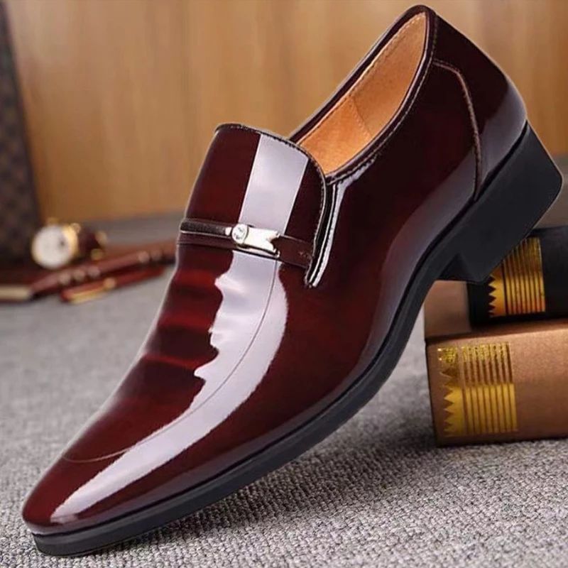 Marcus Heren Loafer Dress Schoenen - Zwart Hol