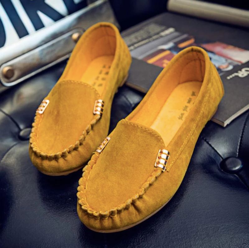 Margo Dames Slip-on Loafer Zwarte Schoenen - Zwart