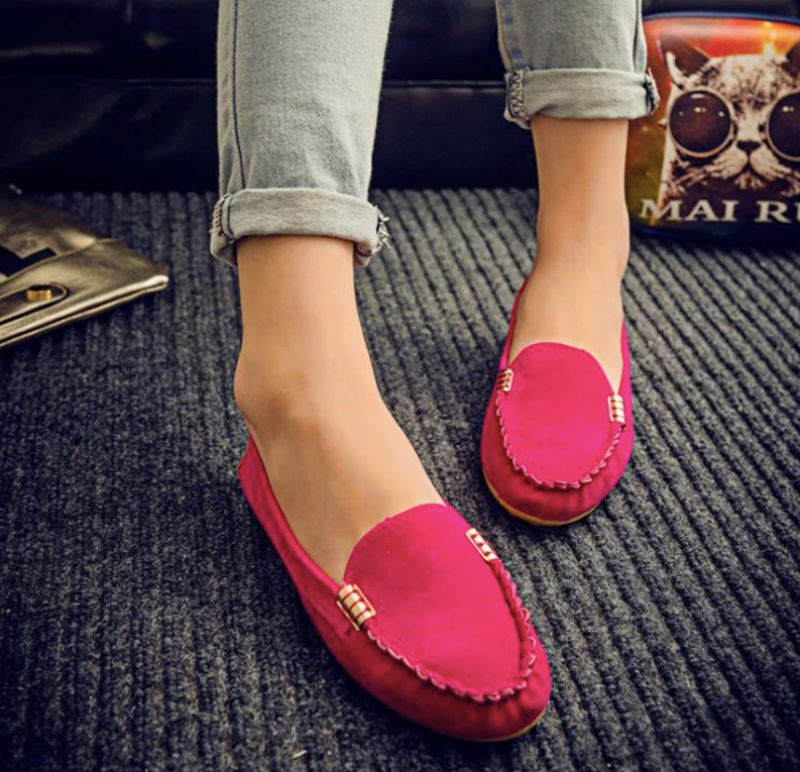 Margo Dames Slip-on Loafer Zwarte Schoenen - Zwart