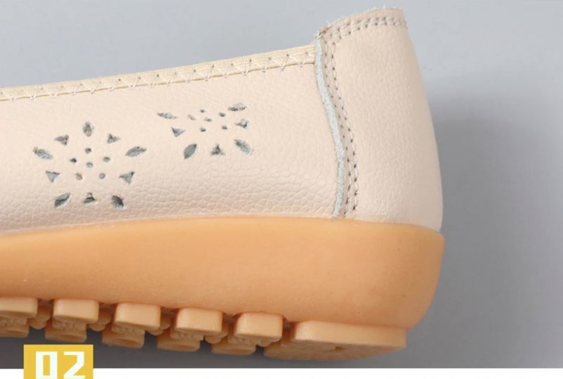 Marian Dames Loafer Schoenen - Beige