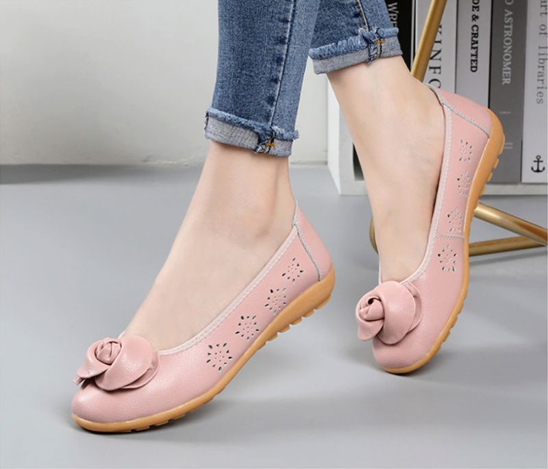 Marian Dames Loafer Schoenen - Beige