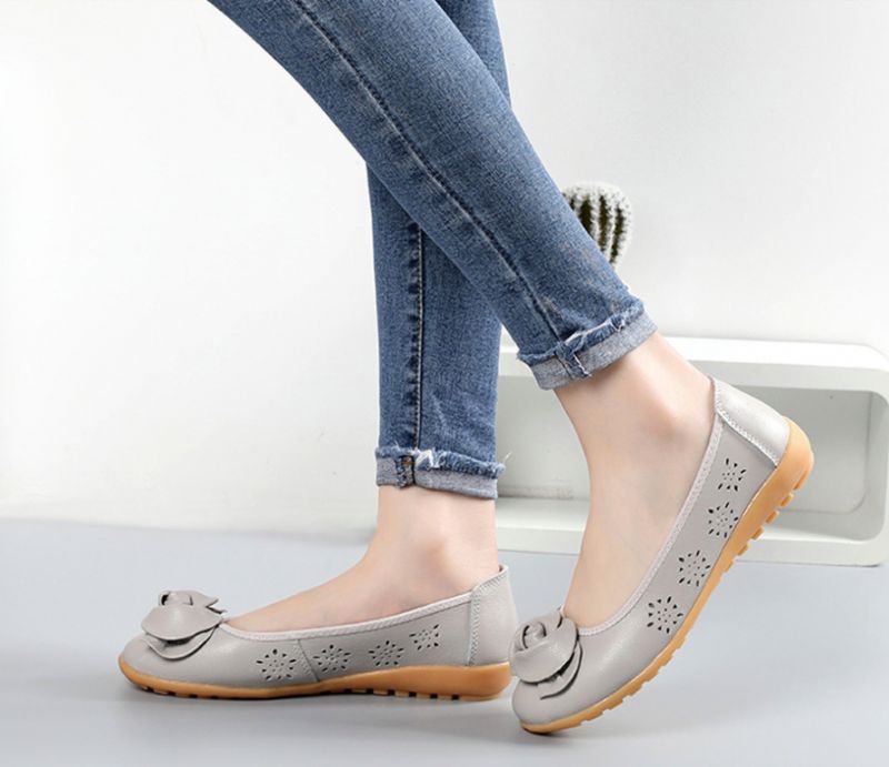 Marian Dames Loafer Schoenen - Beige