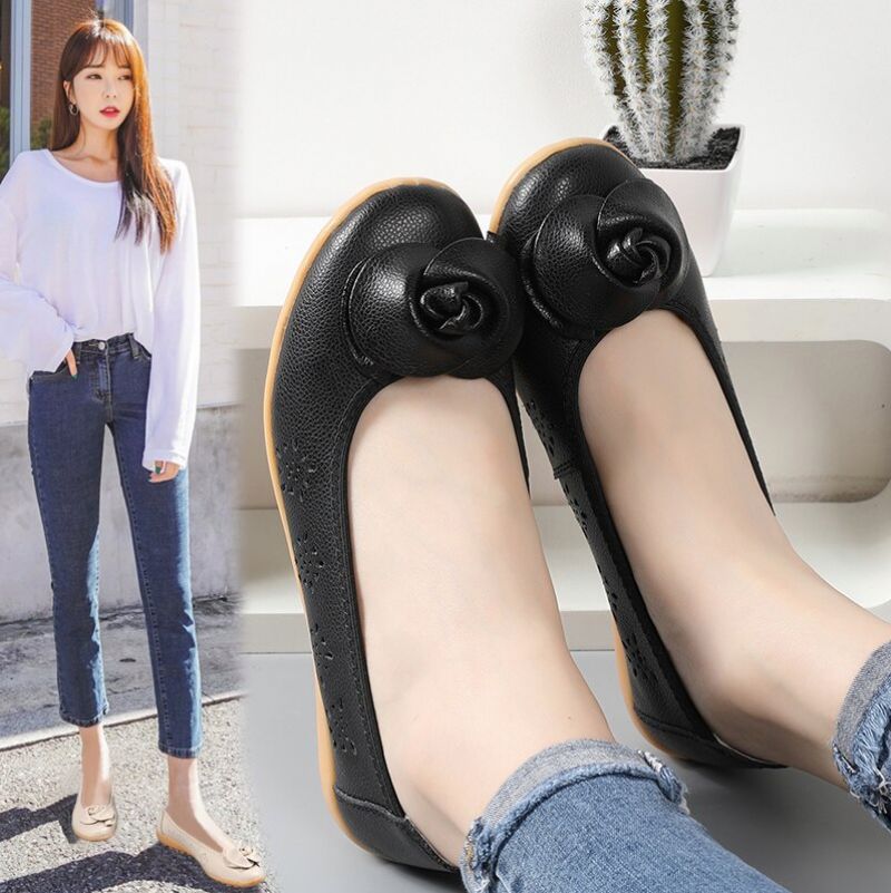 Marian Dames Loafer Schoenen - Beige