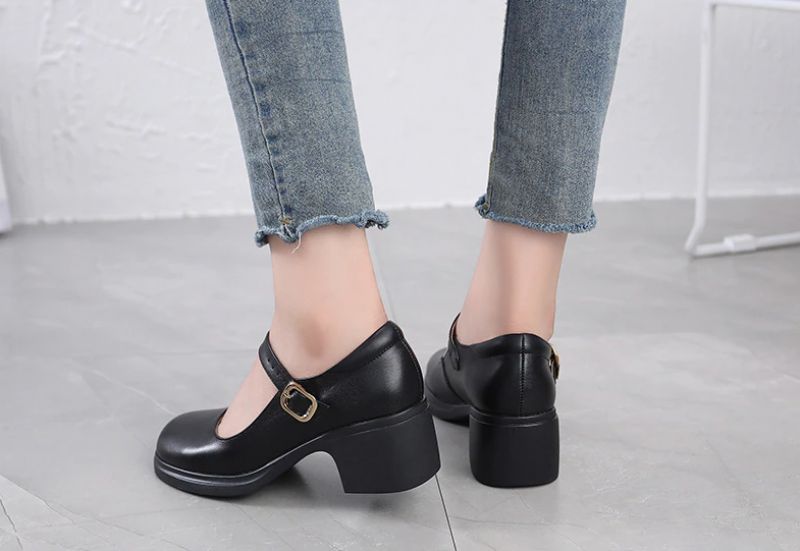 Marie Dames Pumps - Abrikoos