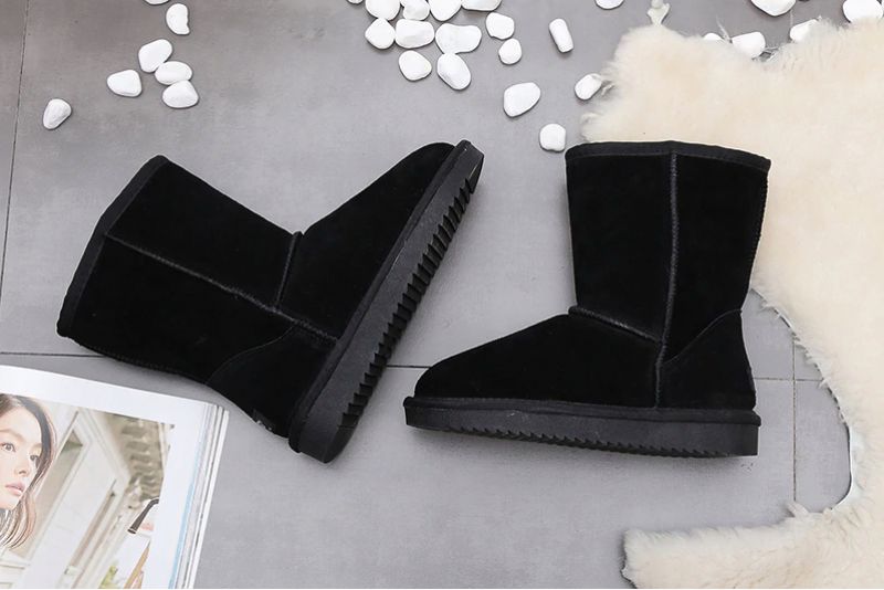 Maris Laarzen Mid Calf - Groen
