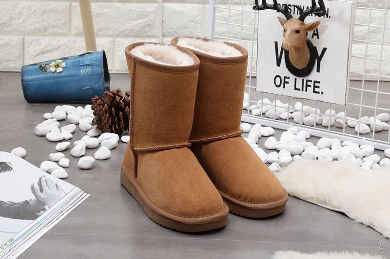 Maris Laarzen Mid Calf - Groen