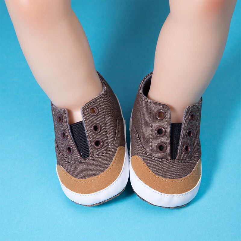 Mark Baby Jongens Casual Sneaker - Bruin