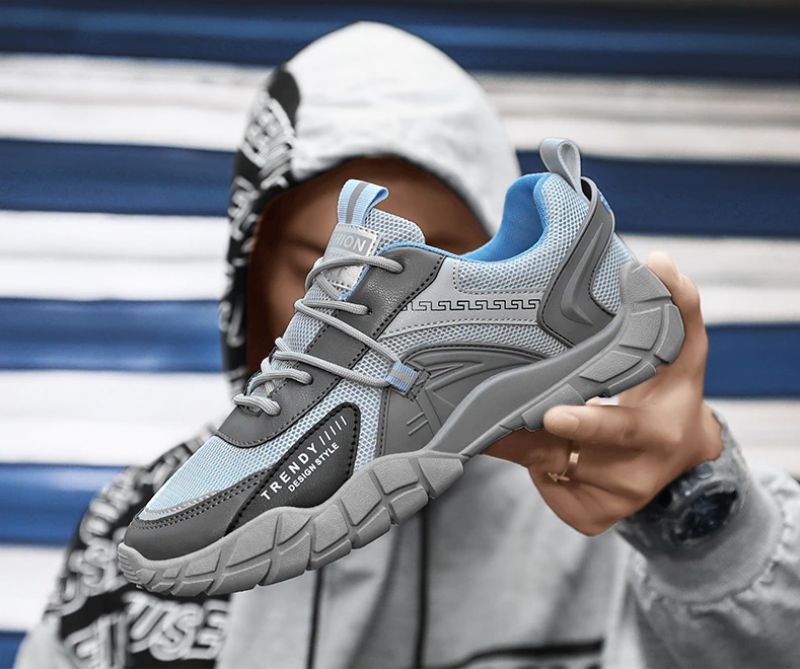Mark Heren Hardloopschoenen - Grijs