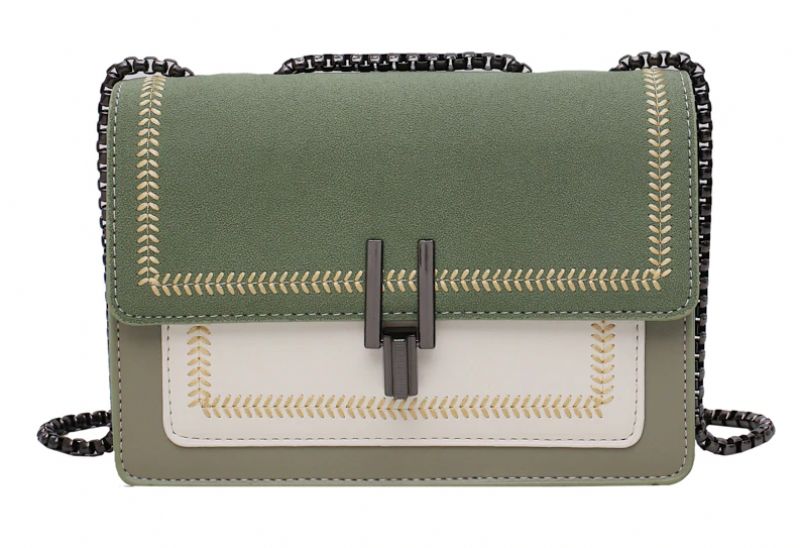 Marlene Handtassen - 28941790-Groen-20cm-x-14cm-x8cm
