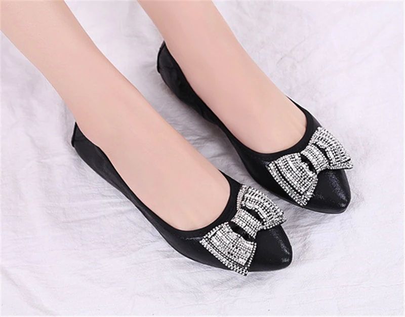 Marnie Dames Platte Schoenen - Zwart