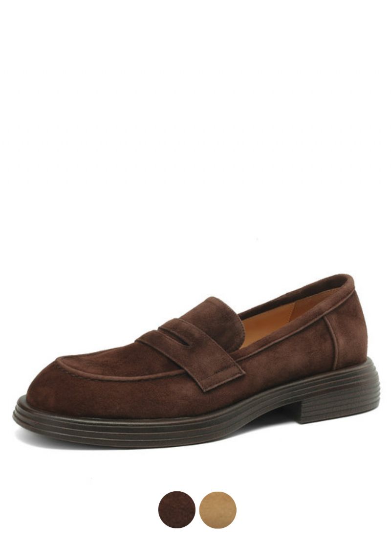 Martinez Dames Suède Loafers
