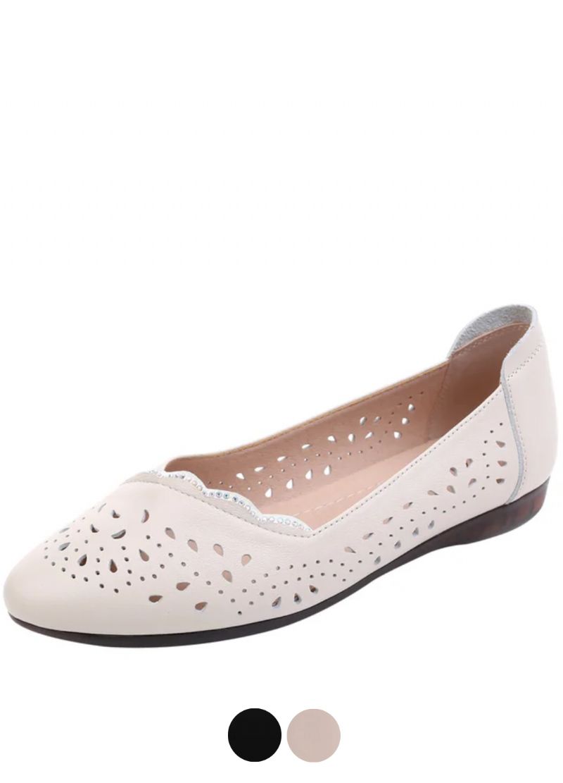 Martins Dames Ademende Platte Schoenen