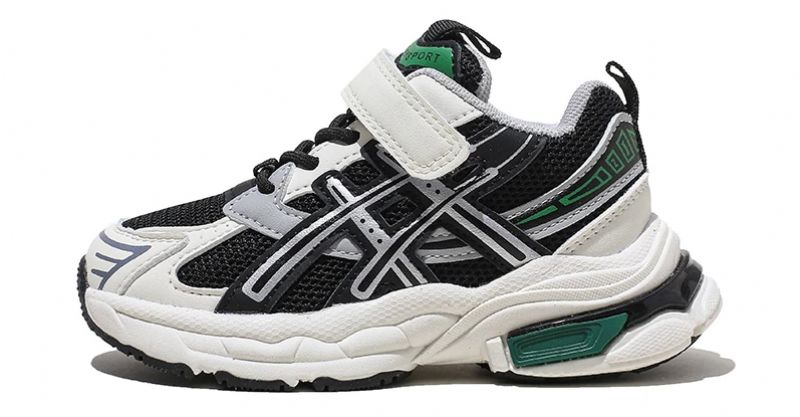 Martins Unisex Hardloopschoenen Voor Kinderen - Zwart