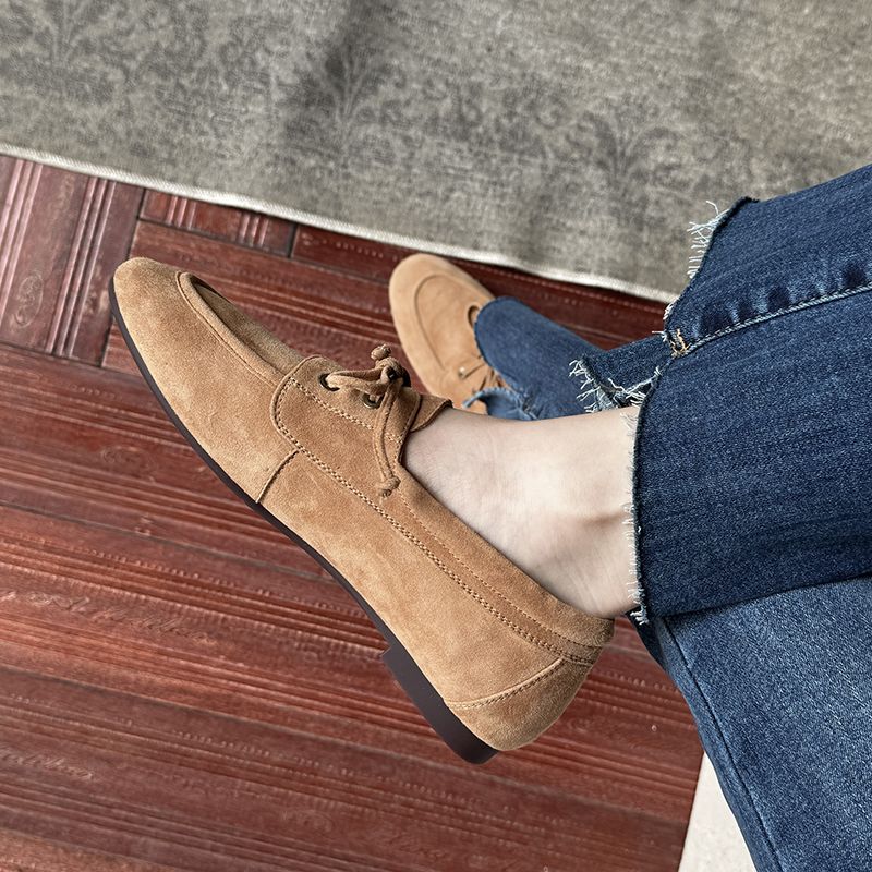 Marty Dames Leren Loafers - Bruin