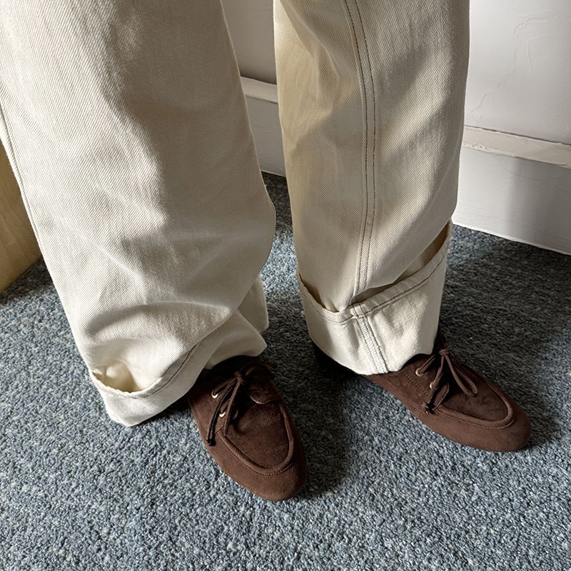 Marty Dames Leren Loafers - Bruin