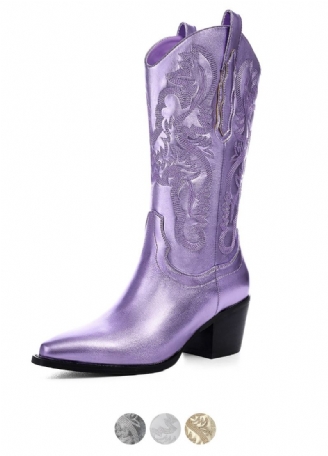 Marty Dames Metallic Cowboy Laarzen