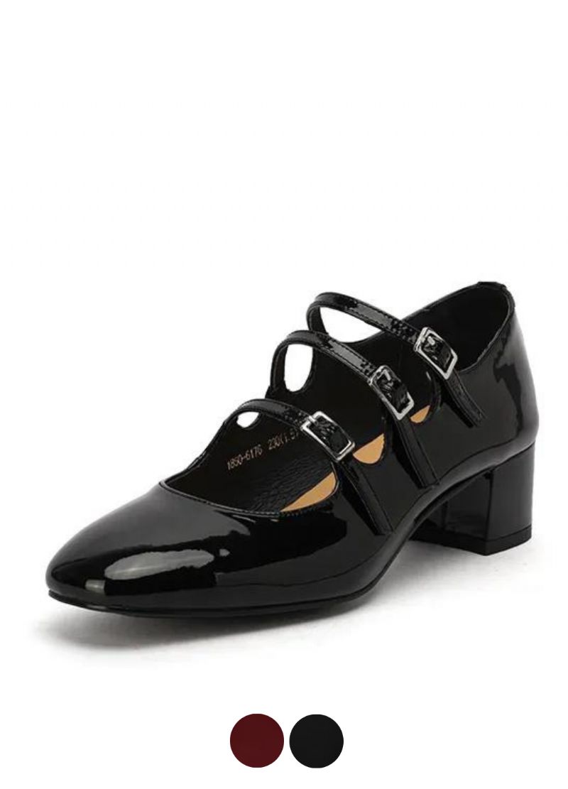 Mary Dames Patent Leather Pumps Schoenen