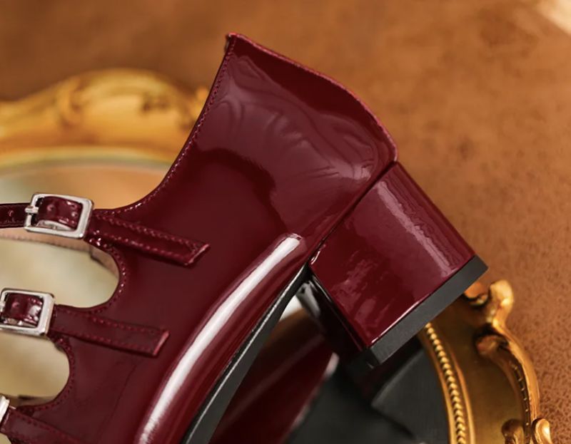 Mary Dames Patent Leather Pumps Schoenen - Zwart