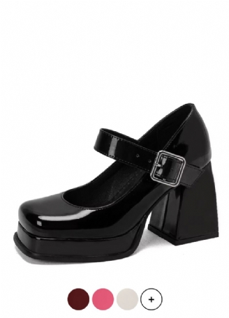 Mary Janes Dames Hoge Hakken Pumps