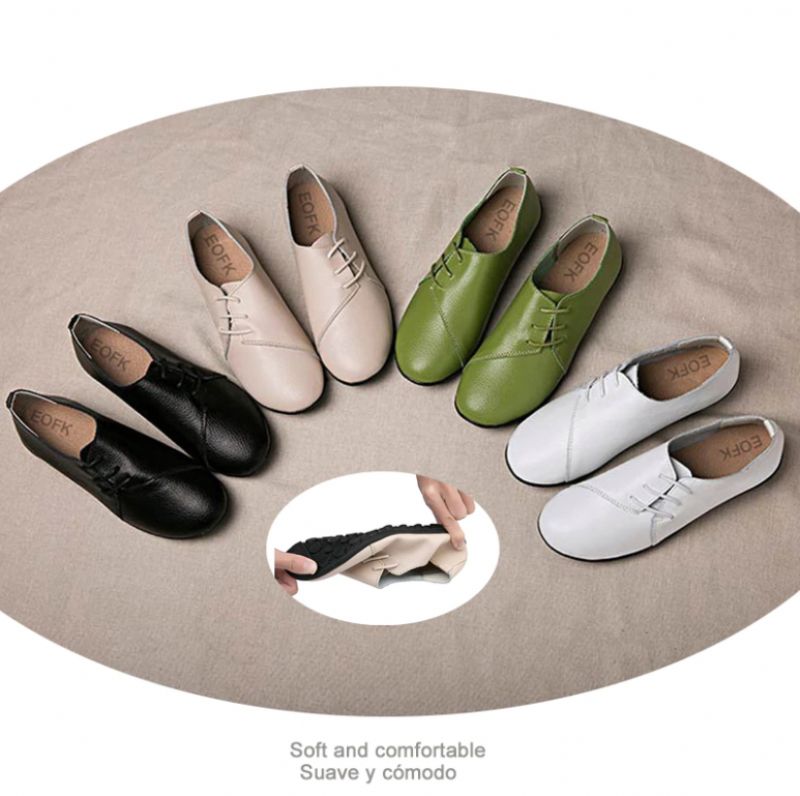 Maryse Dames Loafer Zwarte Schoenen - Geel