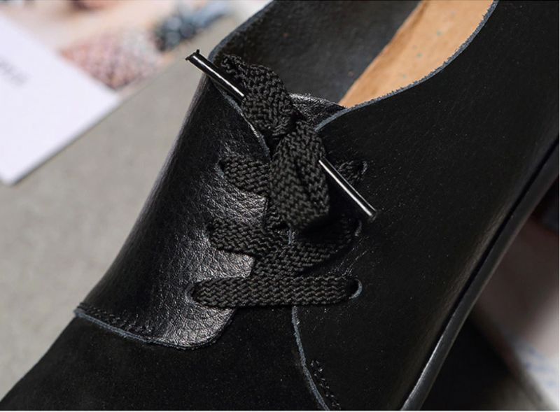 Maryse Dames Loafer Zwarte Schoenen - Geel
