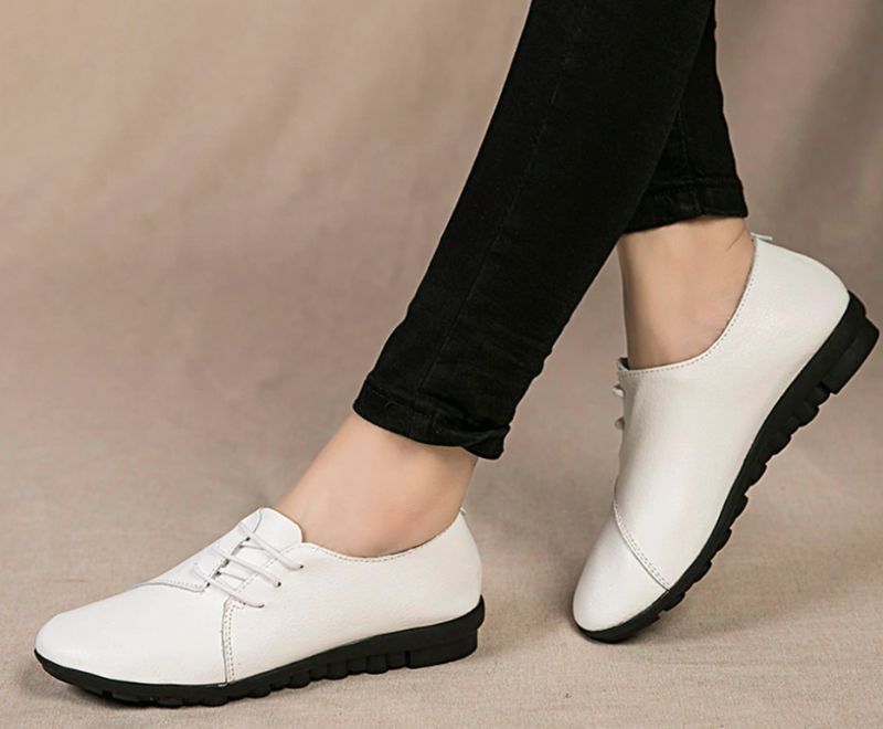 Maryse Dames Loafer Zwarte Schoenen - Geel