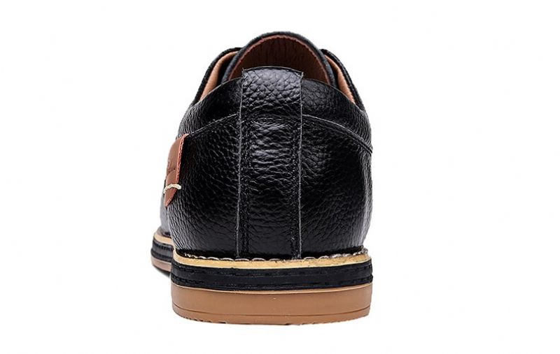 Mason Heren Loafers Geklede Schoenen - Zwart