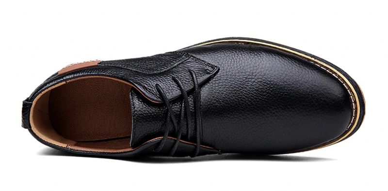 Mason Heren Loafers Geklede Schoenen - Zwart