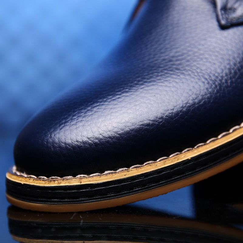 Mason Heren Loafers Geklede Schoenen - Zwart