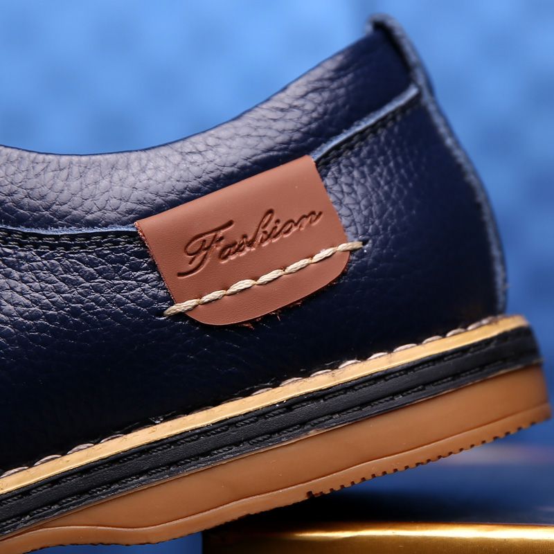 Mason Heren Loafers Geklede Schoenen - Zwart