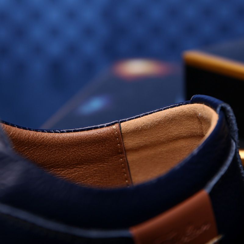 Mason Heren Loafers Geklede Schoenen - Zwart
