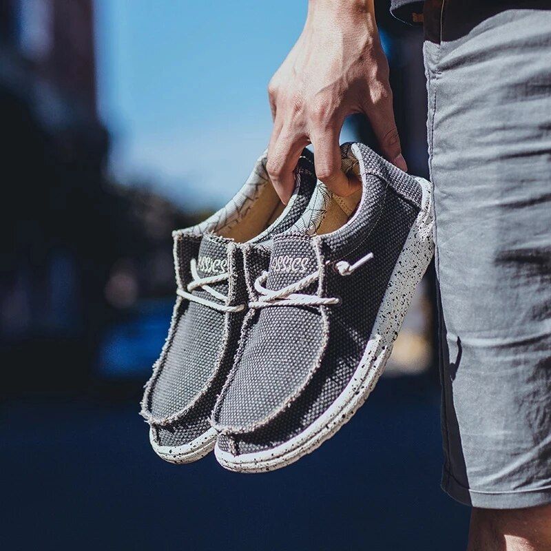 Mata Heren Loafer Casual Schoenen - Grijs