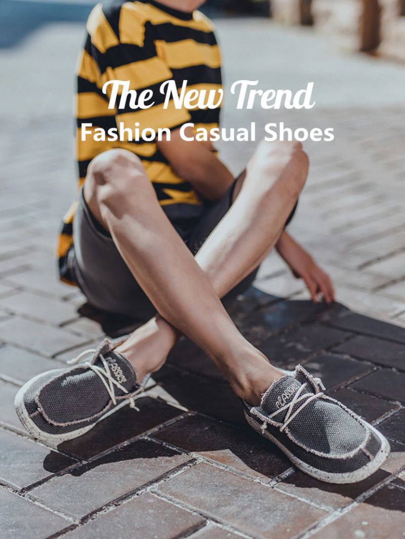 Mata Heren Loafer Casual Schoenen - Grijs