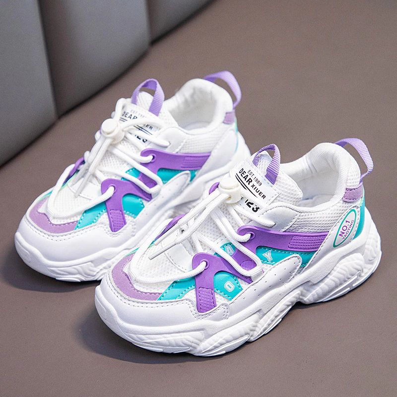 Matah Unisex Kinder Hardloopschoenen - Paars