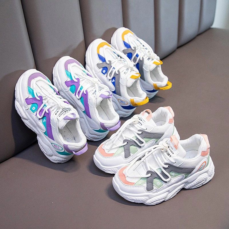 Matah Unisex Kinderen Hardloopschoenen - Paars